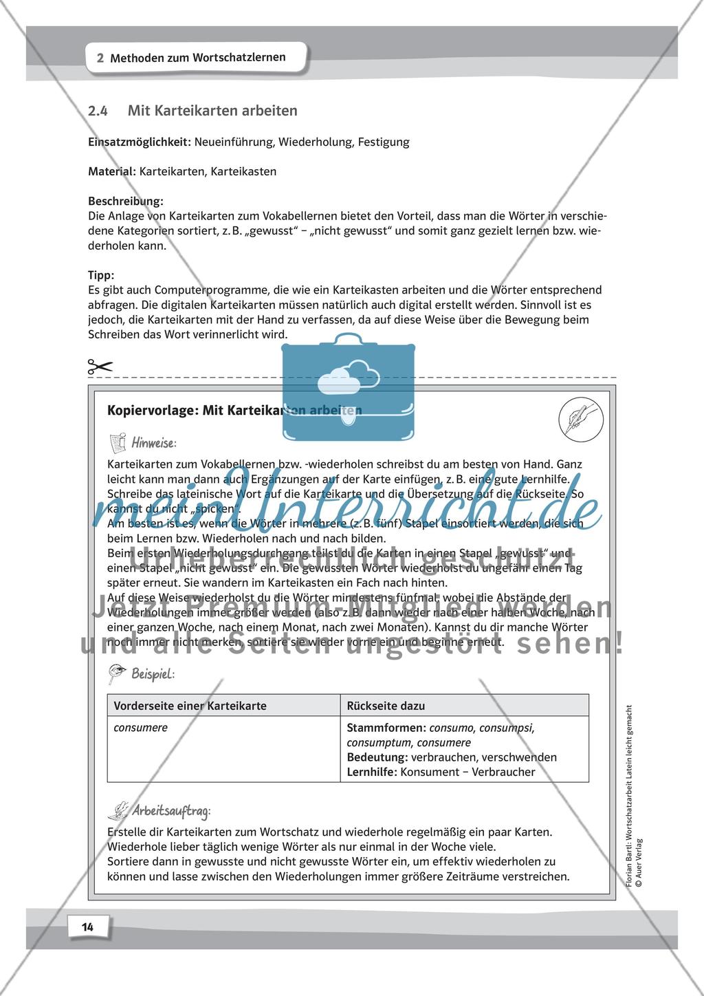 Methoden zum Wortschatzlernen – Teil 1 Preview 4