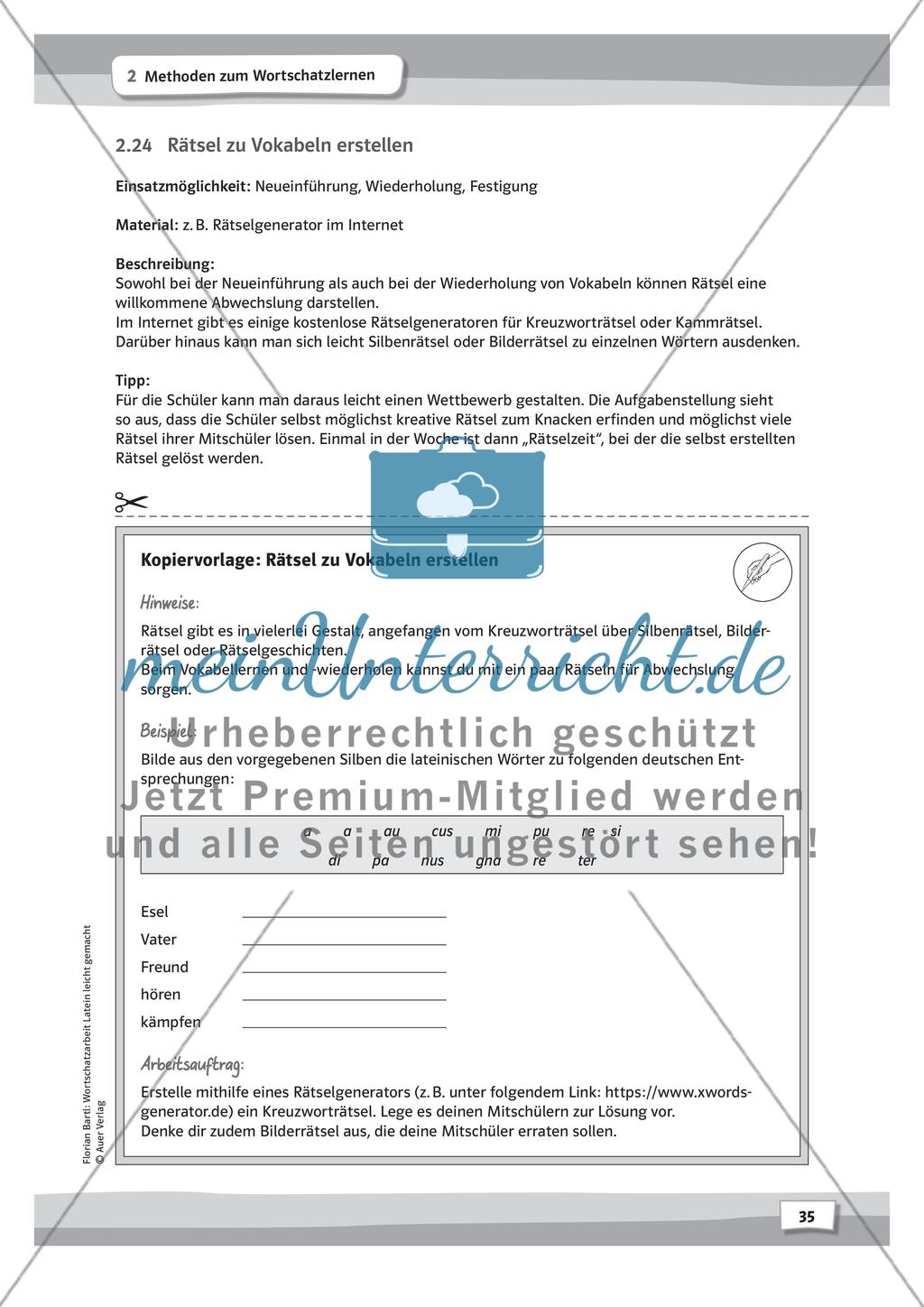 Methoden zum Wortschatzlernen – Teil 2 Preview 12