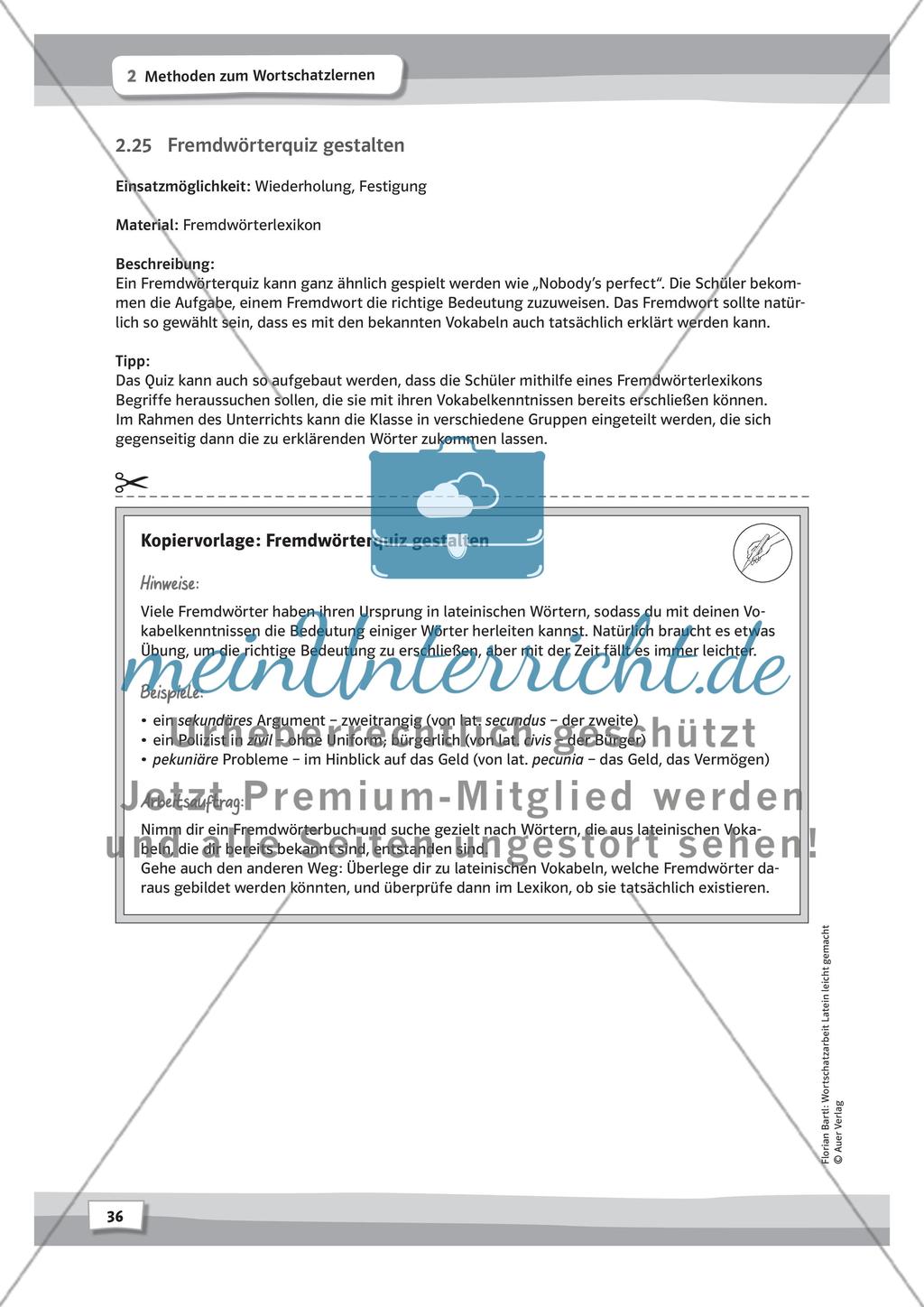 Methoden zum Wortschatzlernen – Teil 2 Preview 13