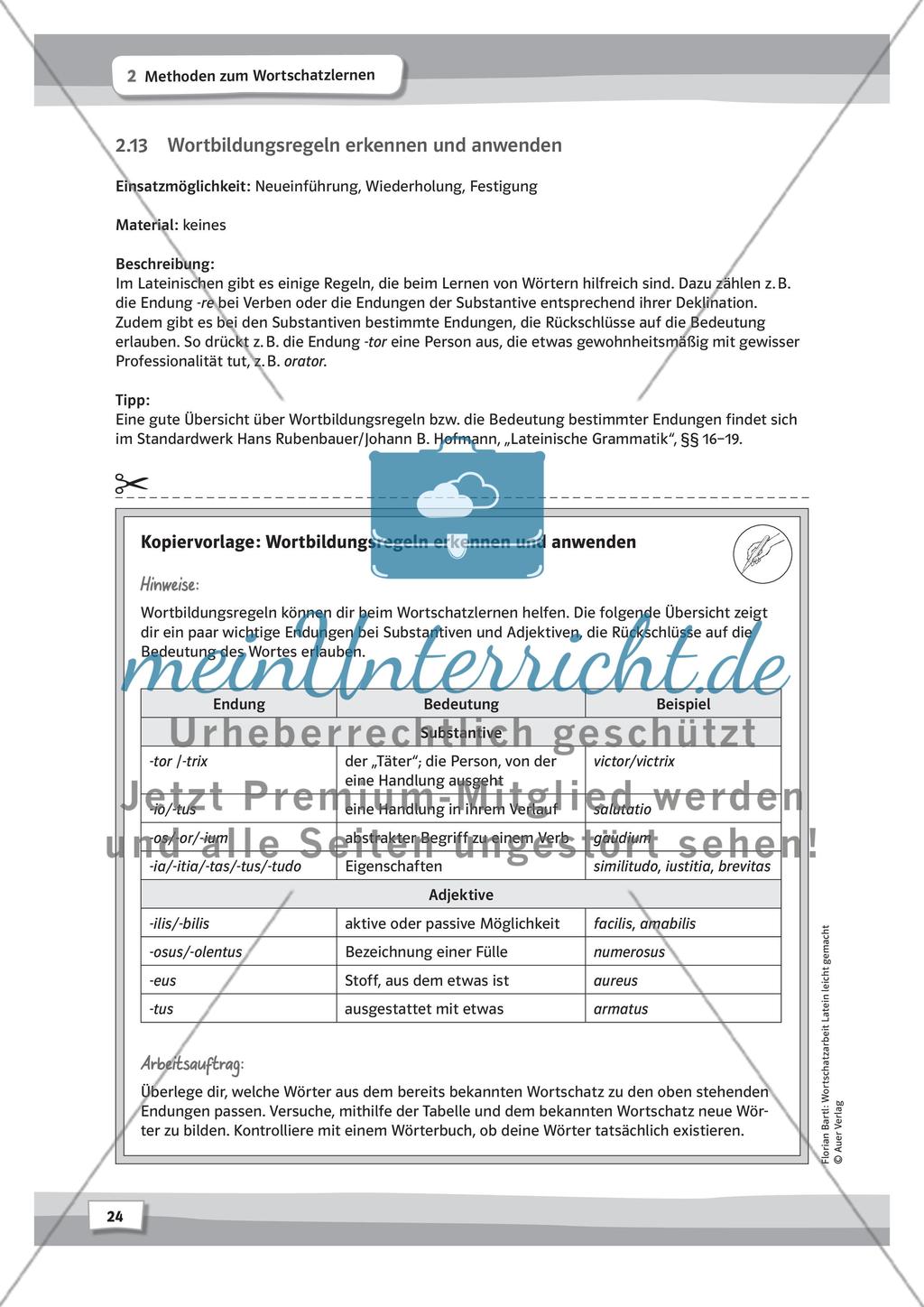 Methoden zum Wortschatzlernen – Teil 2 Preview 1