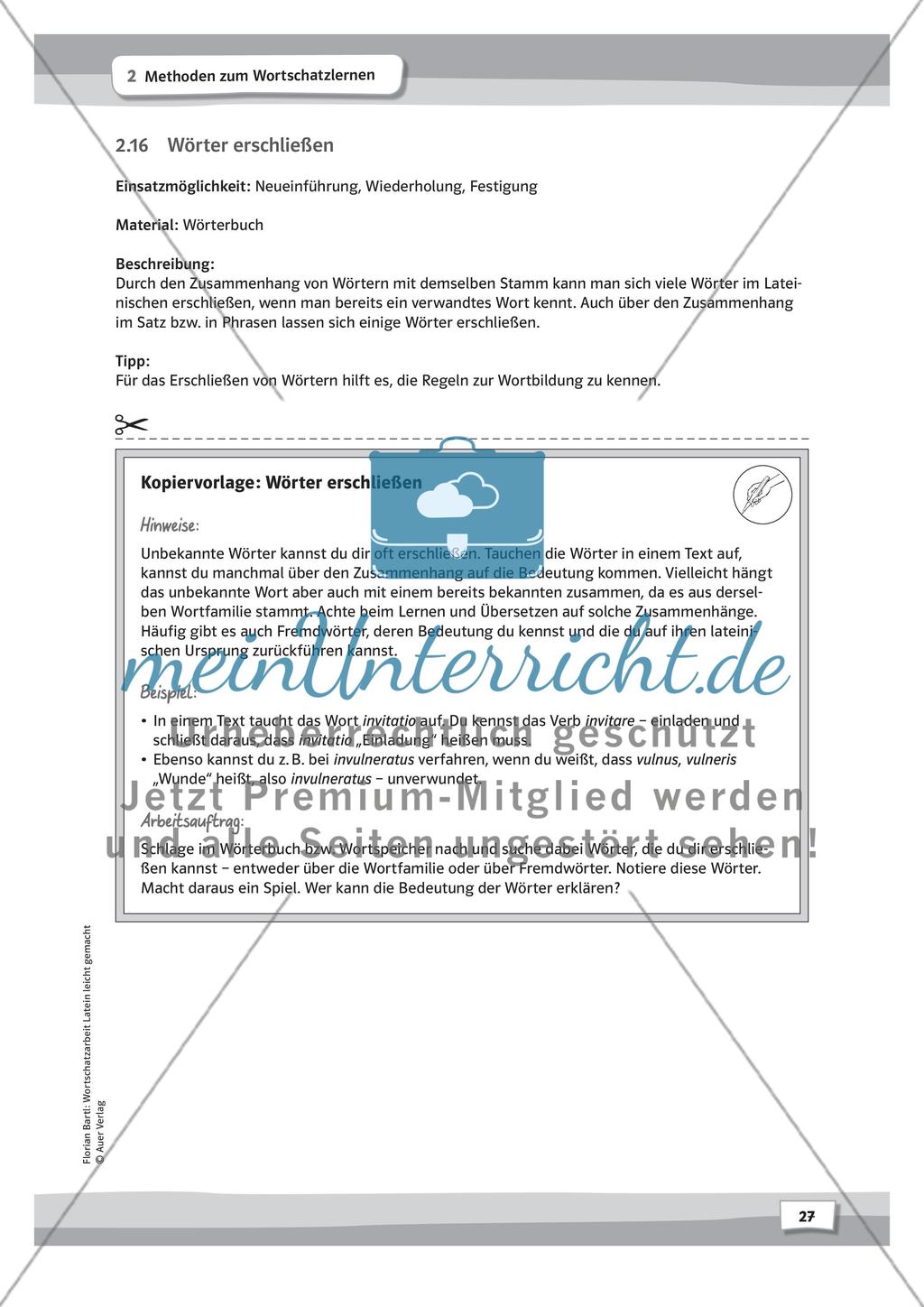 Methoden zum Wortschatzlernen – Teil 2 Preview 4