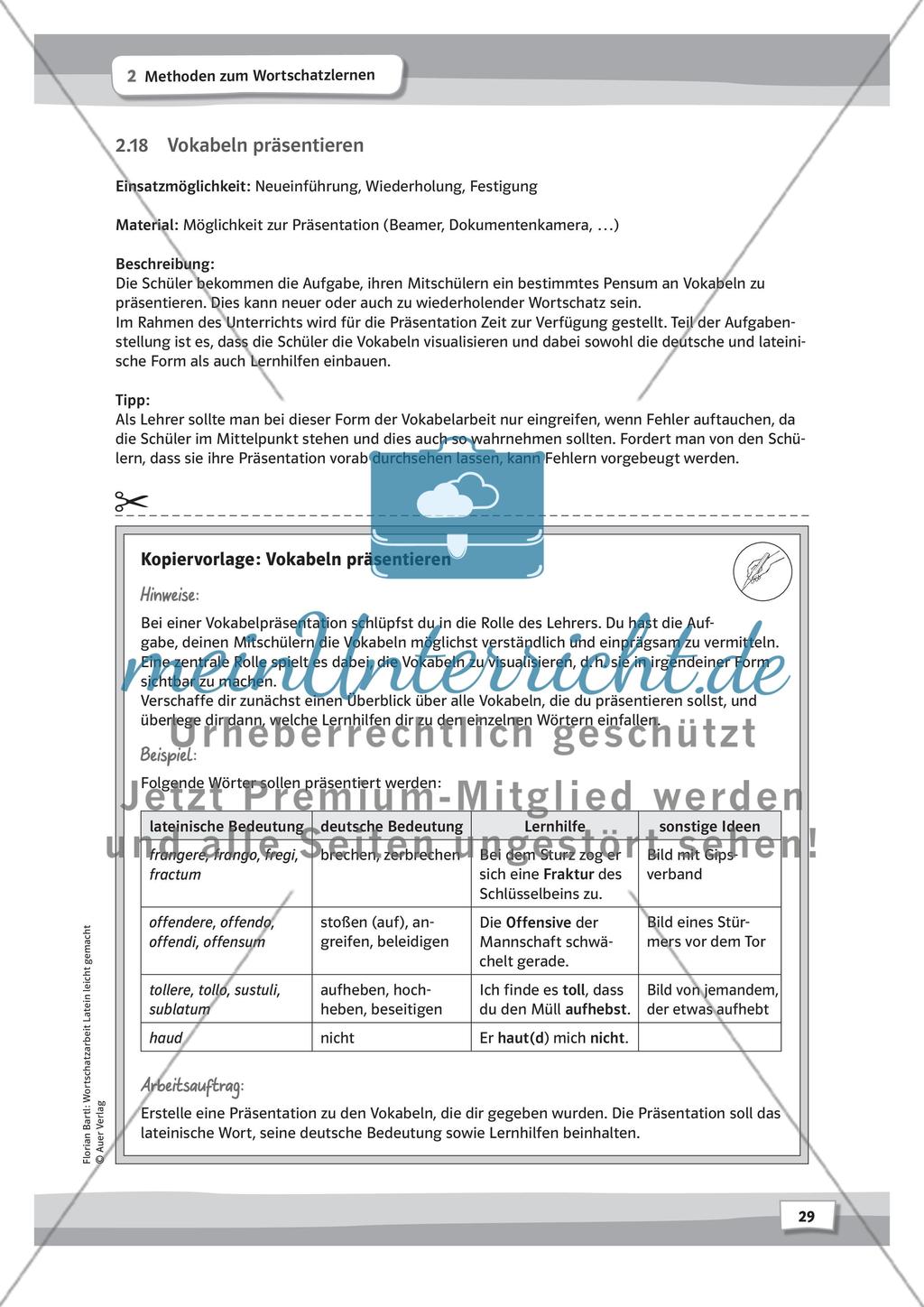 Methoden zum Wortschatzlernen – Teil 2 Preview 6
