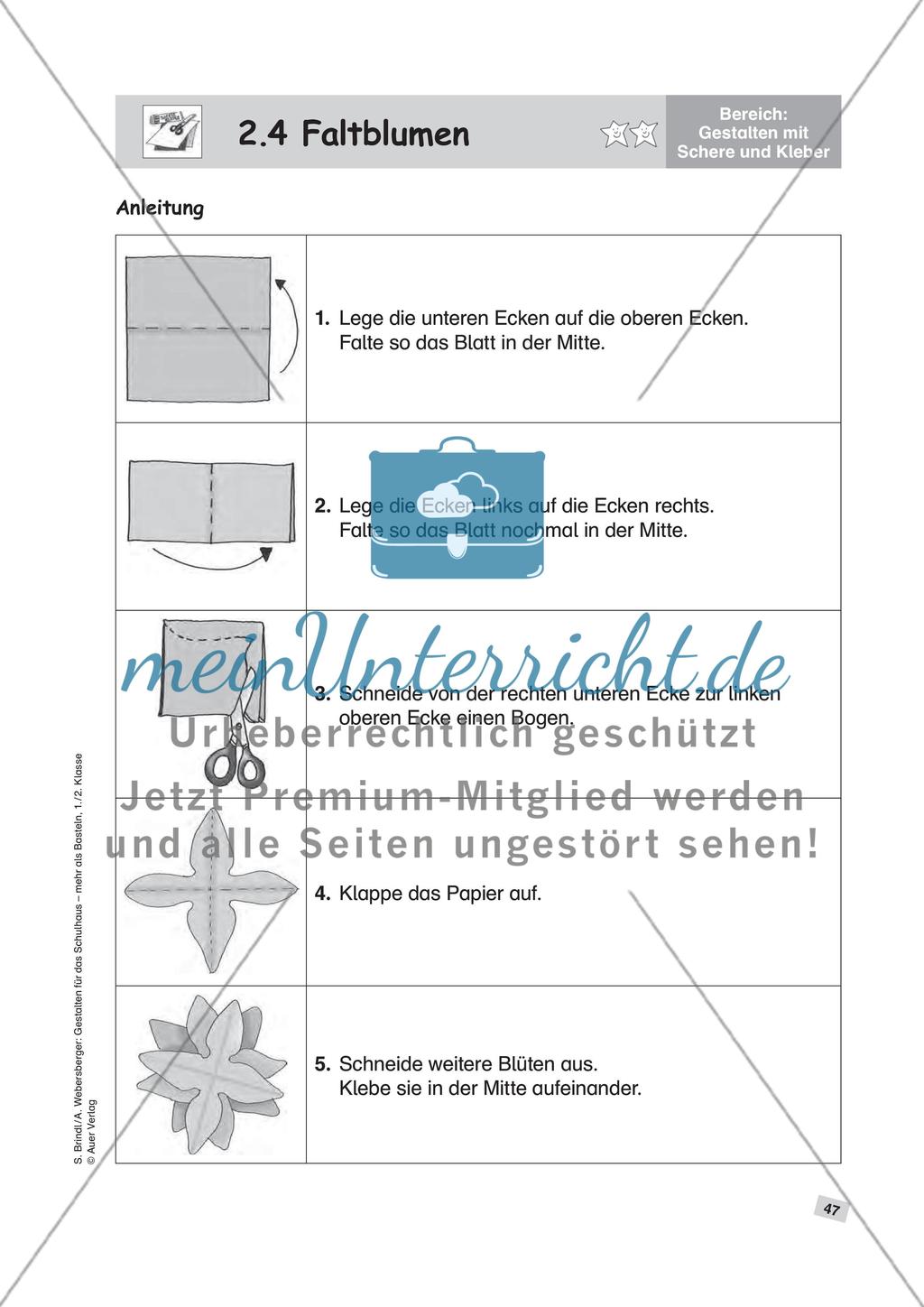 Faltblumen Preview 2