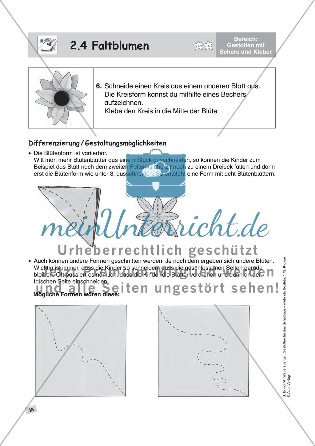 Faltblumen Preview 3