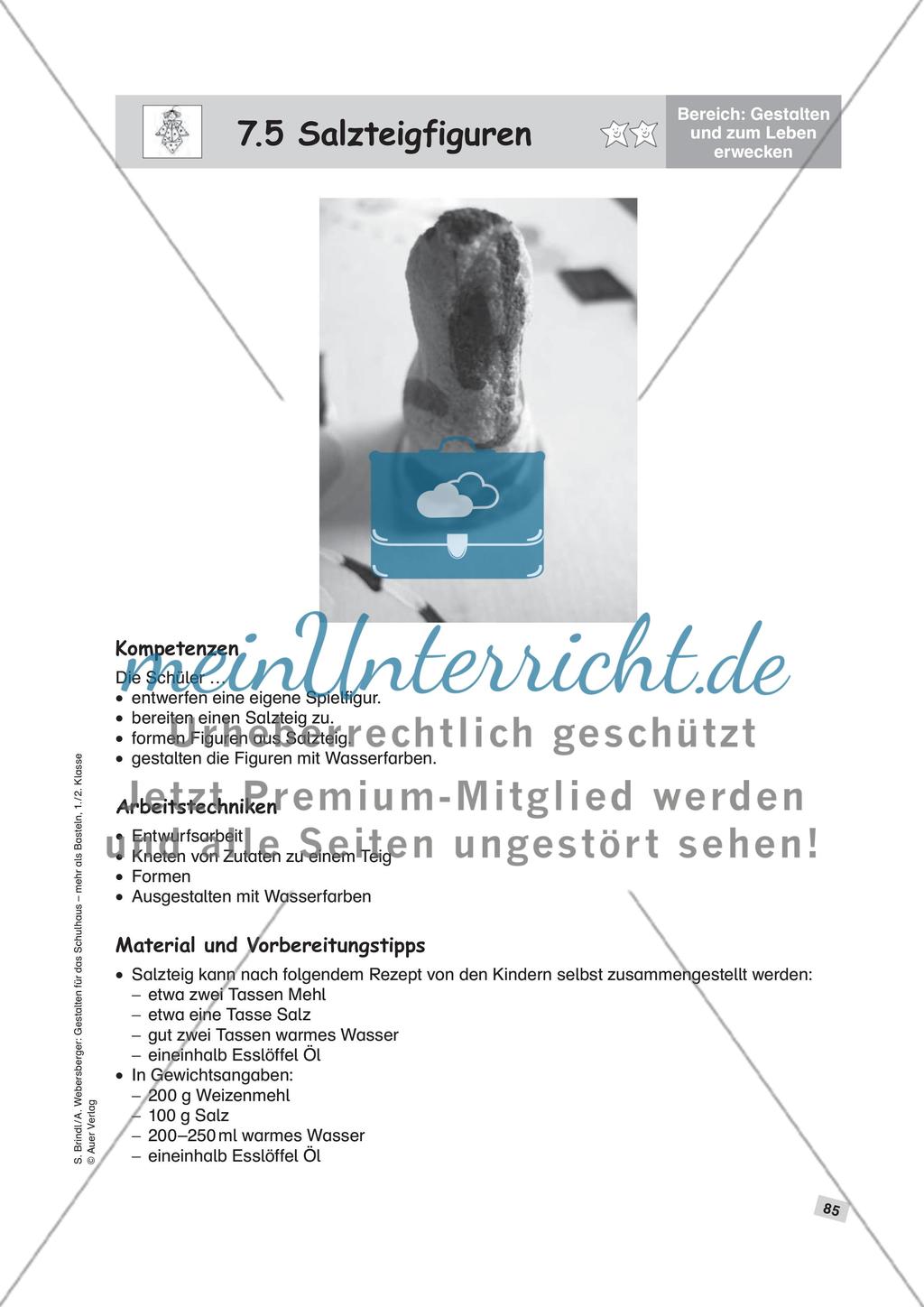 Salzteigfiguren Preview 1