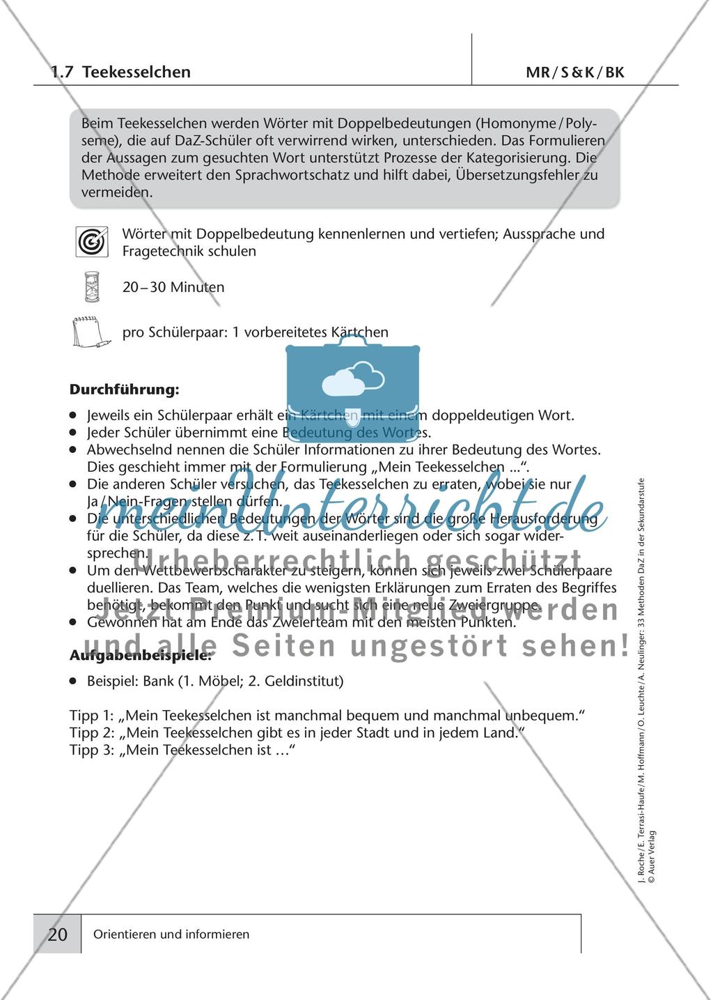 Orientieren und informieren Preview 14