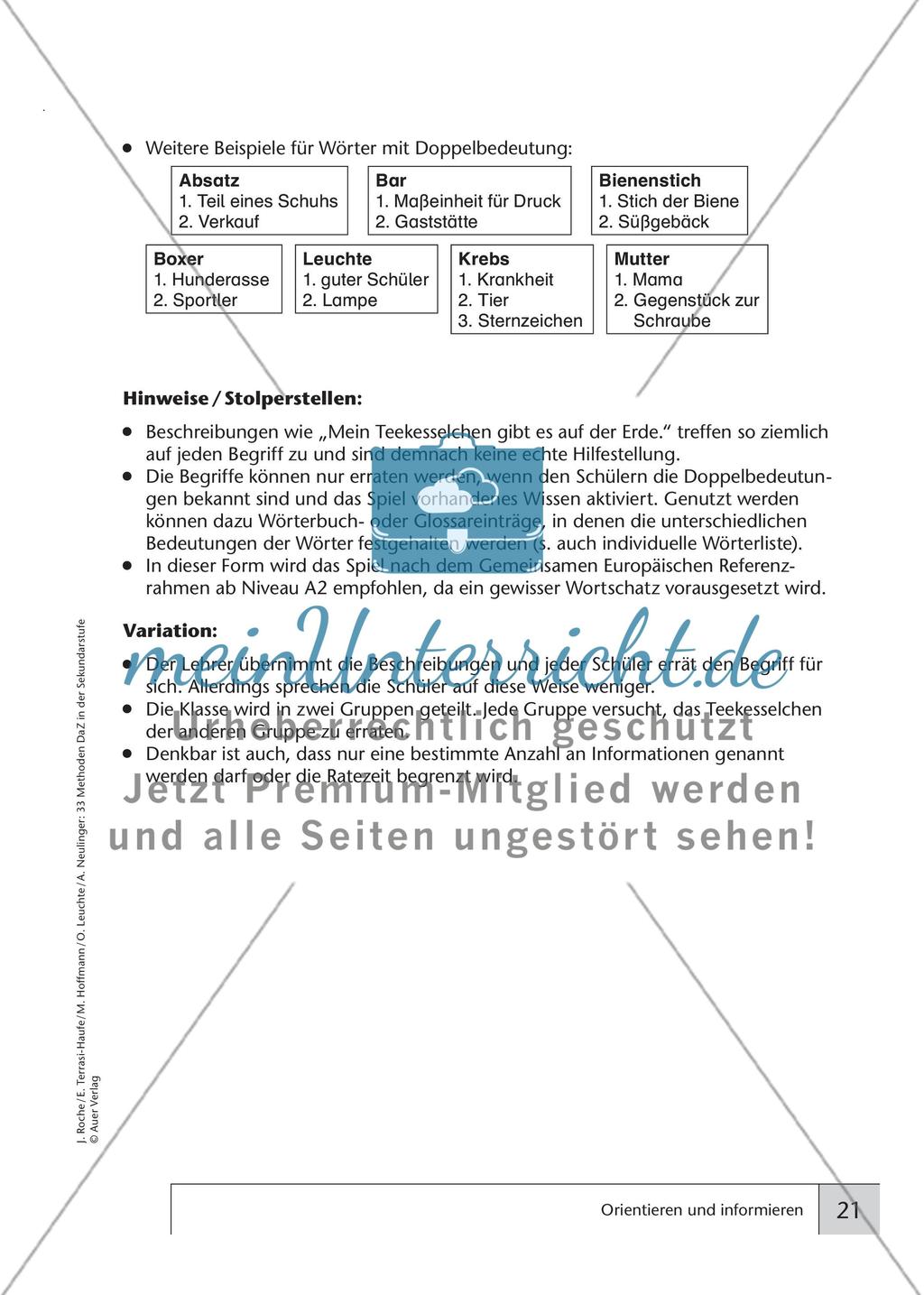 Orientieren und informieren Preview 15