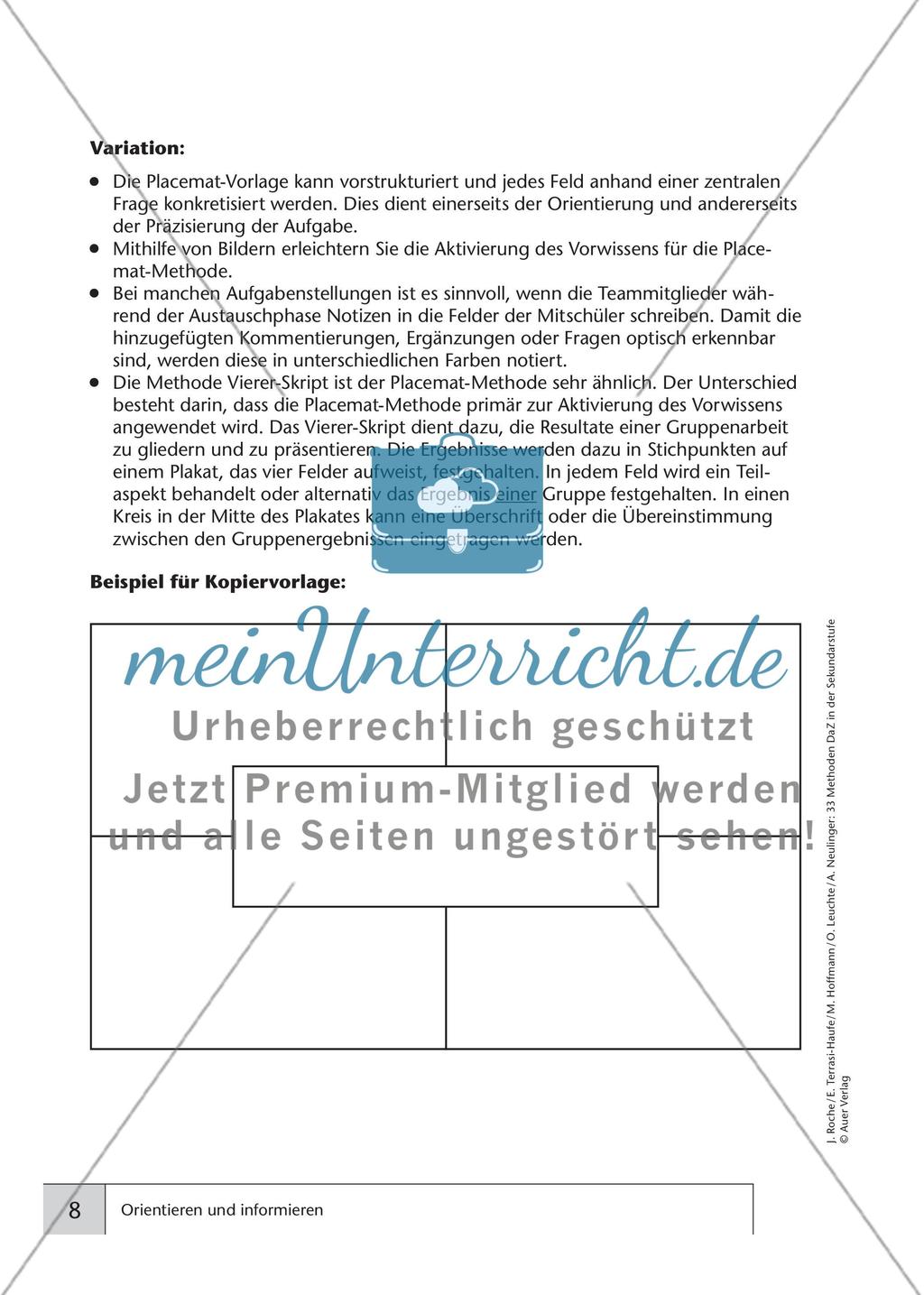 Orientieren und informieren Preview 2