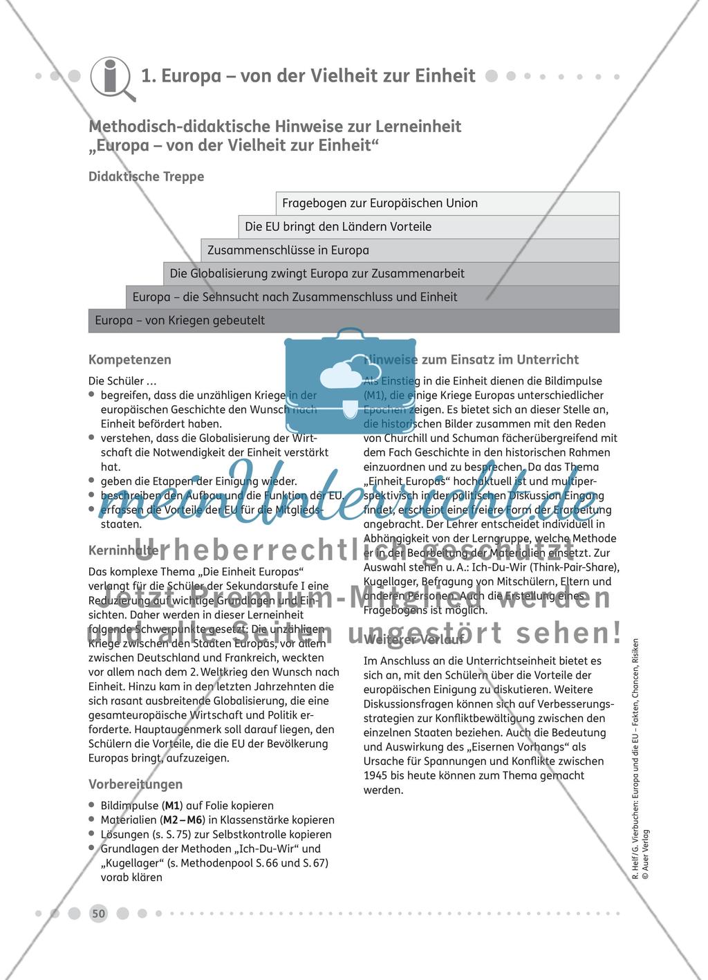 Europa – von der Vielheit zur Einheit Preview 1