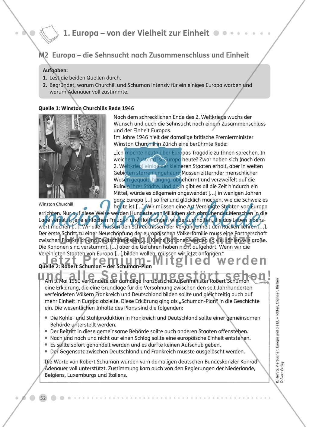 Europa – von der Vielheit zur Einheit Preview 3