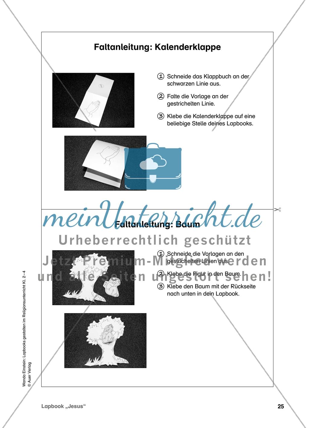 Lapbook „Jesus“ Preview 7