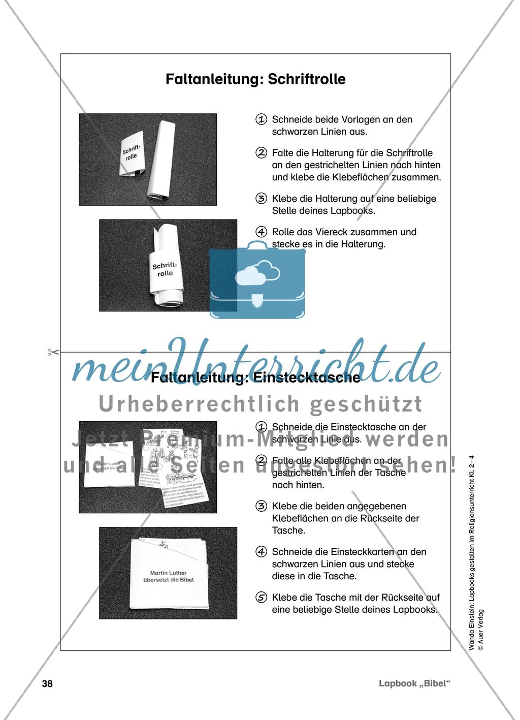 Lapbook „Bibel“ Preview 10