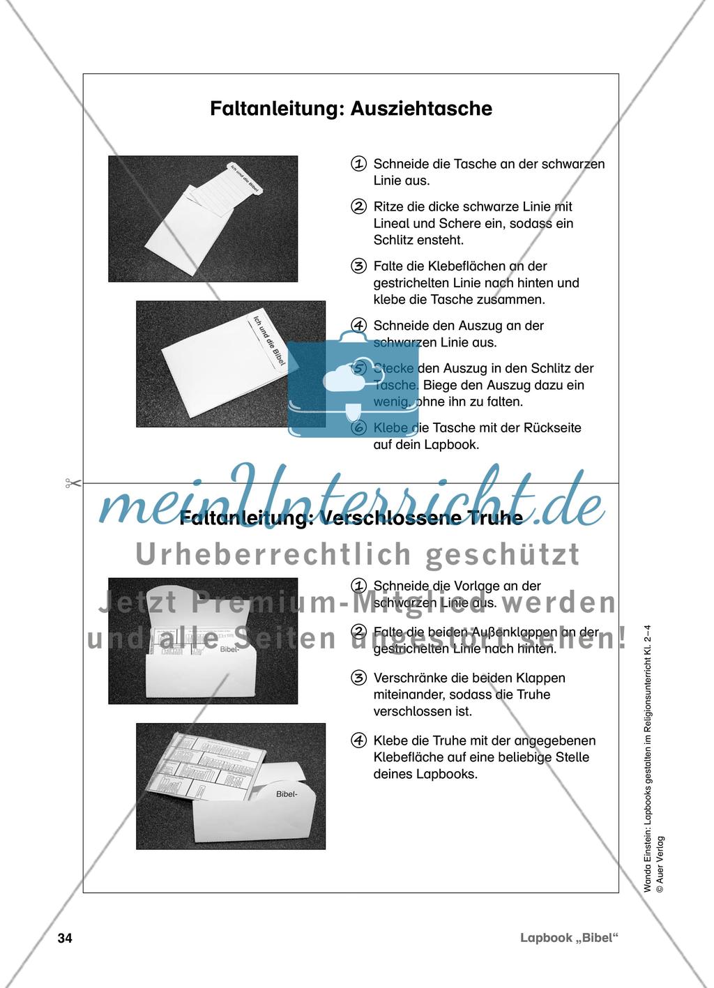 Lapbook „Bibel“ Preview 6