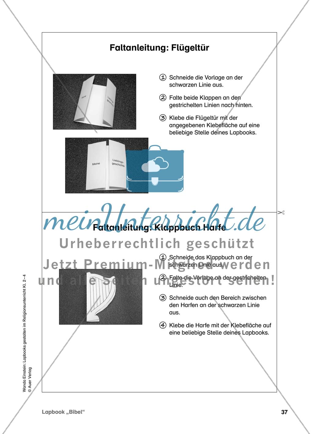 Lapbook „Bibel“ Preview 9