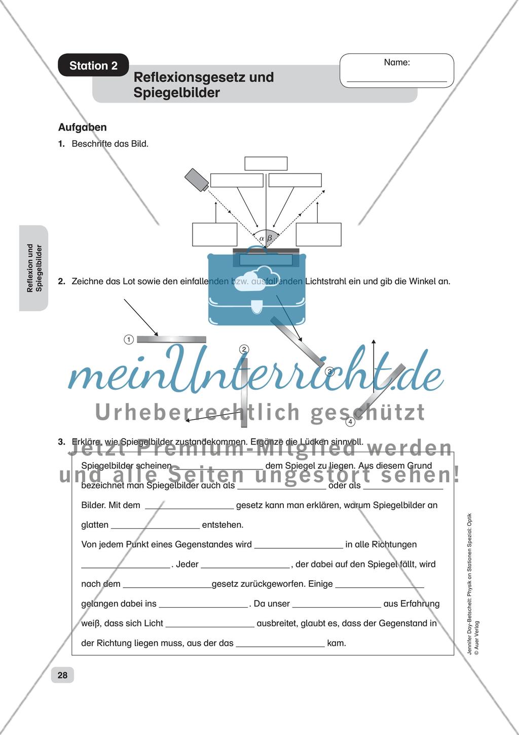 Reflexion und Spiegelbilder Preview 4