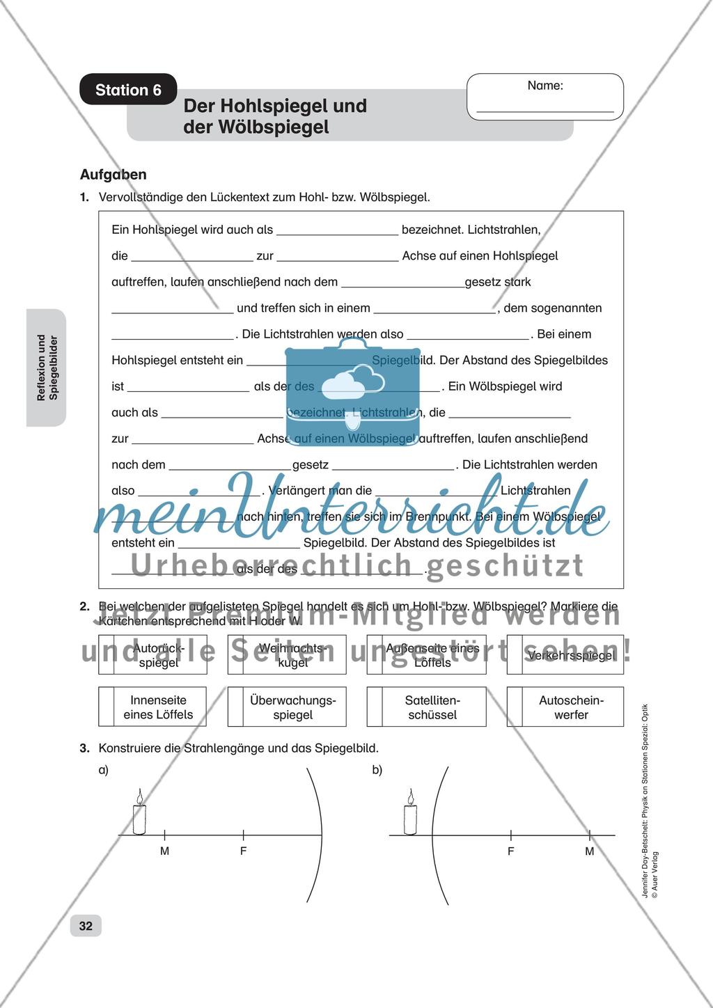 Reflexion und Spiegelbilder Preview 8