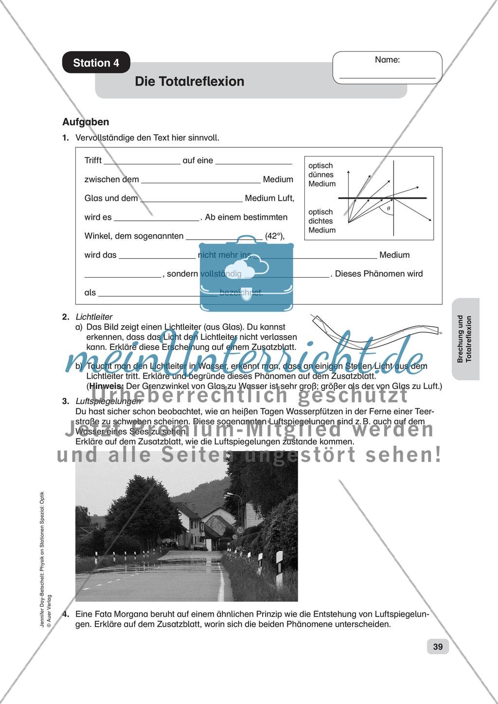Brechung und Totalreflexion Preview 6