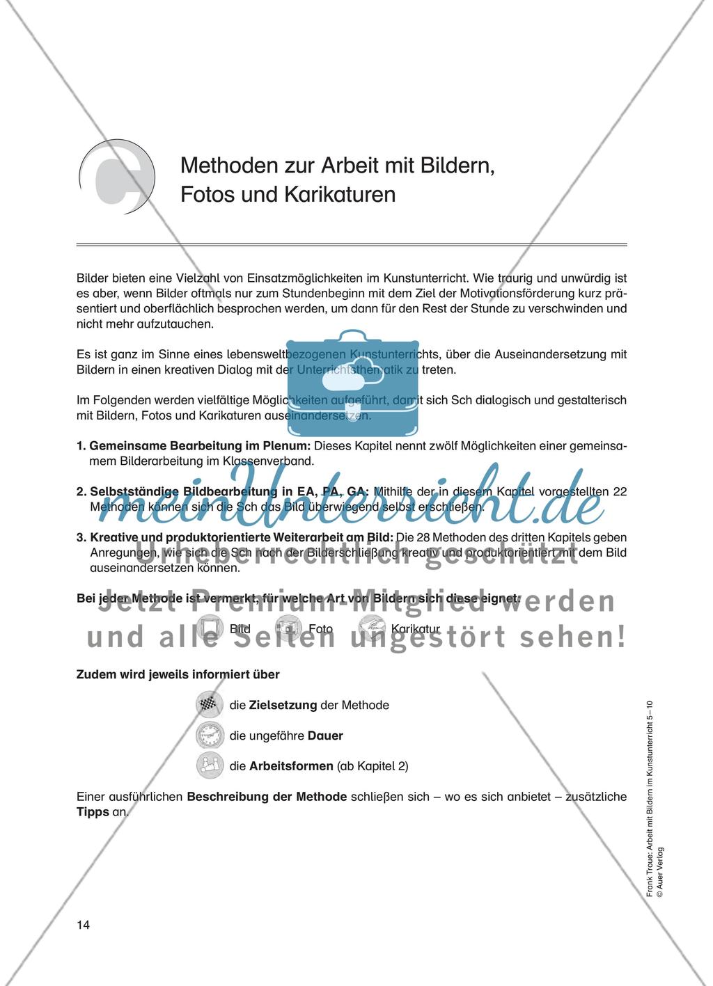 Gemeinsame Bilderarbeitung im Plenum Preview 1