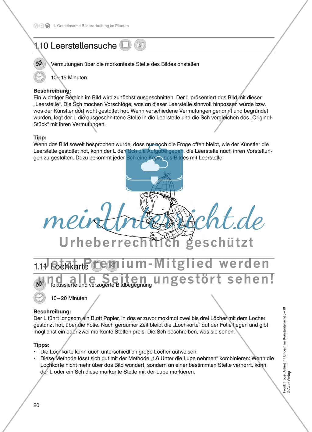 Gemeinsame Bilderarbeitung im Plenum Preview 7