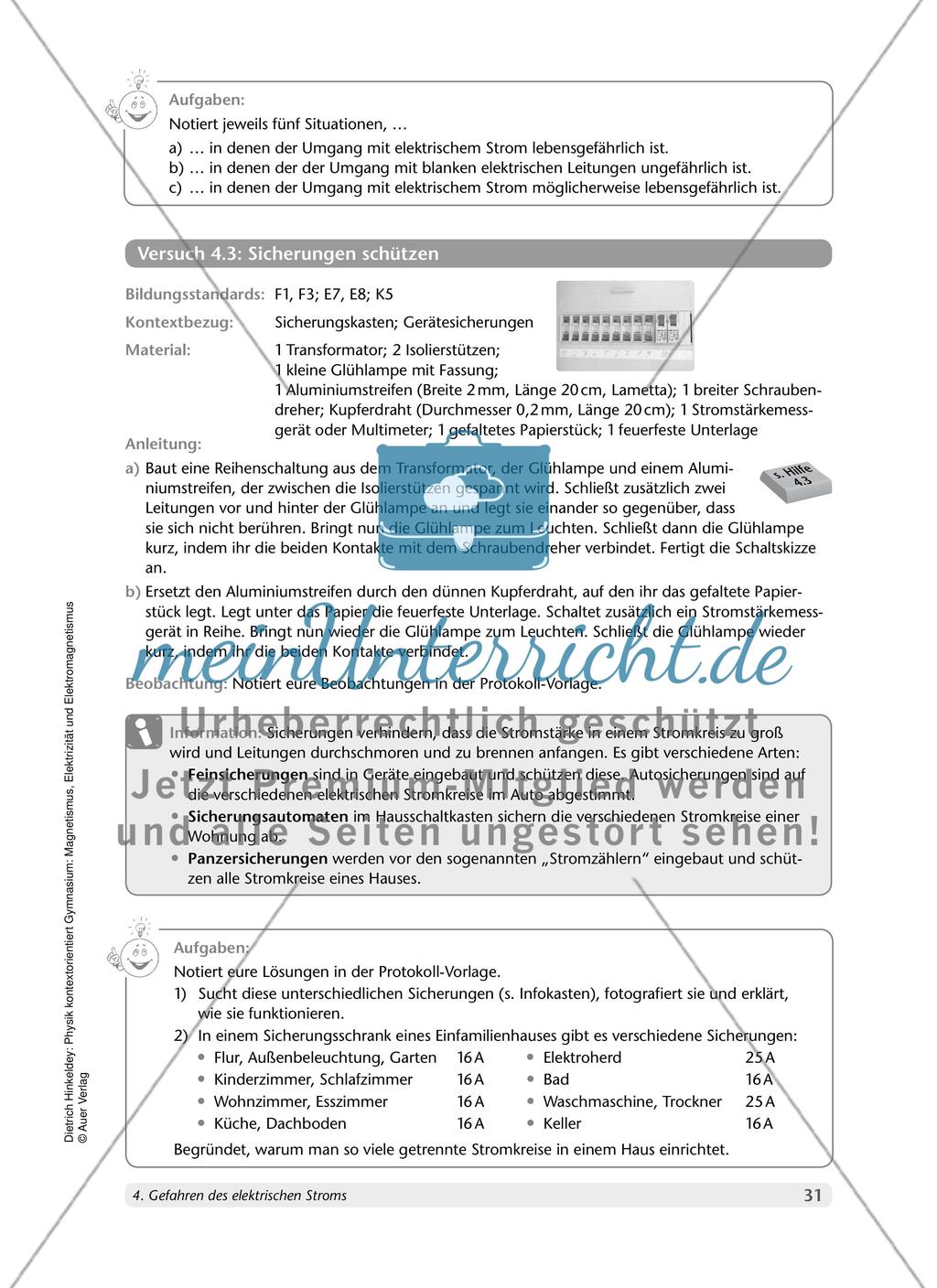 Gefahren des elektrischen Stroms Preview 3