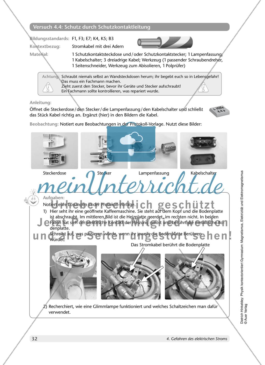 Gefahren des elektrischen Stroms Preview 4