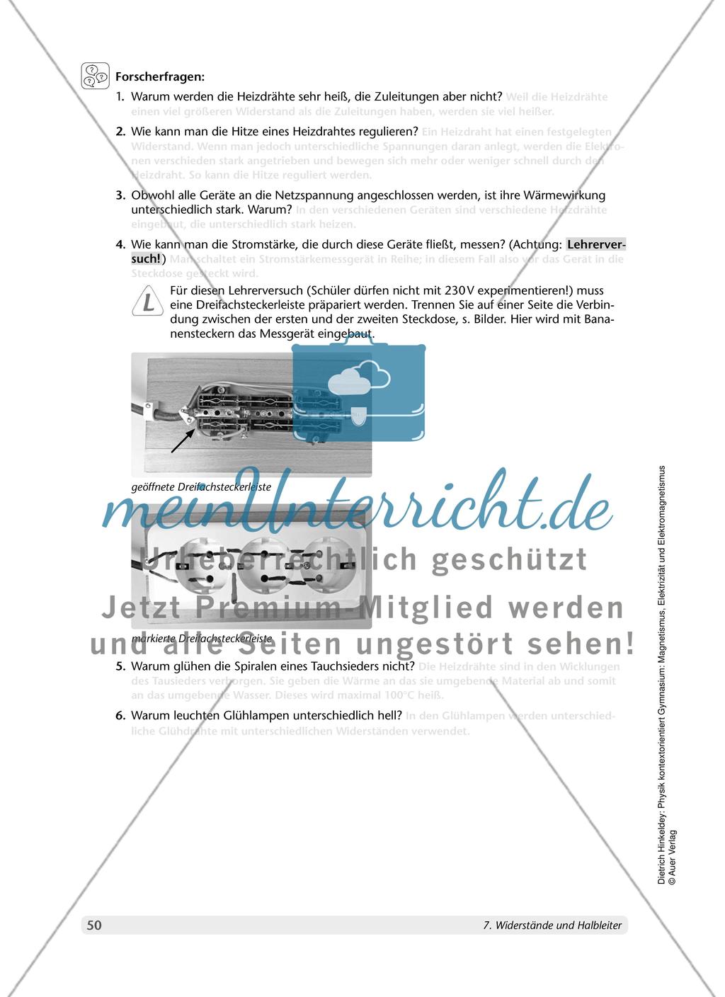 Widerstände und Halbleiter Preview 2