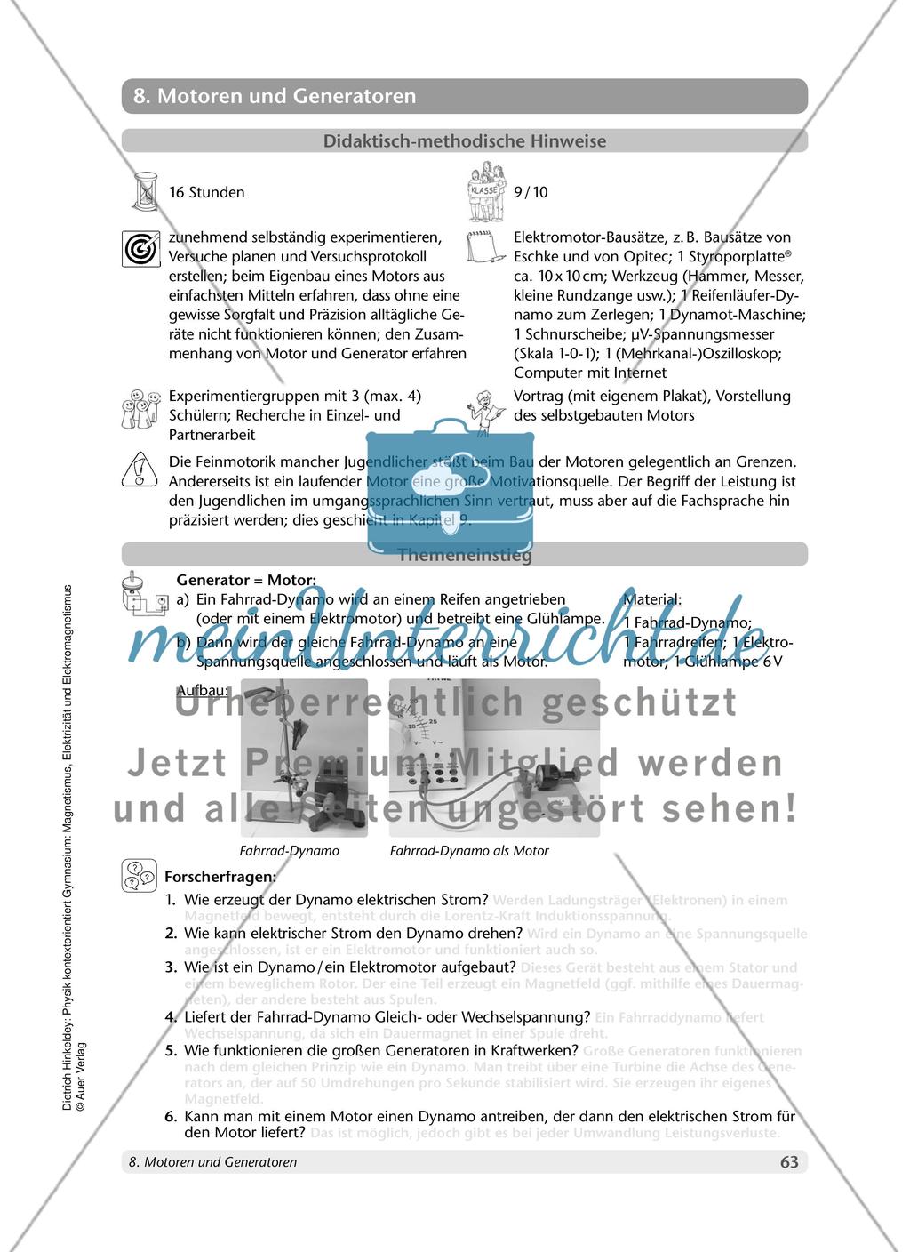 Motoren und Generatoren Preview 1