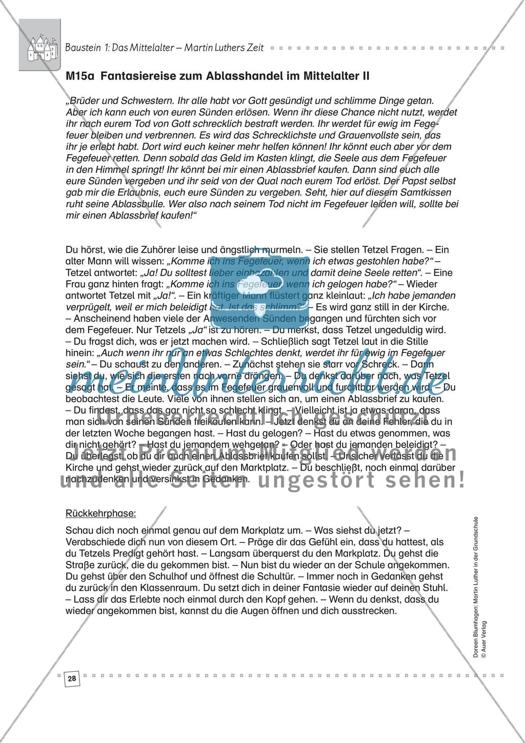 Das Mittelalter – Martin Luthers Zeit – Teil 3 Preview 6