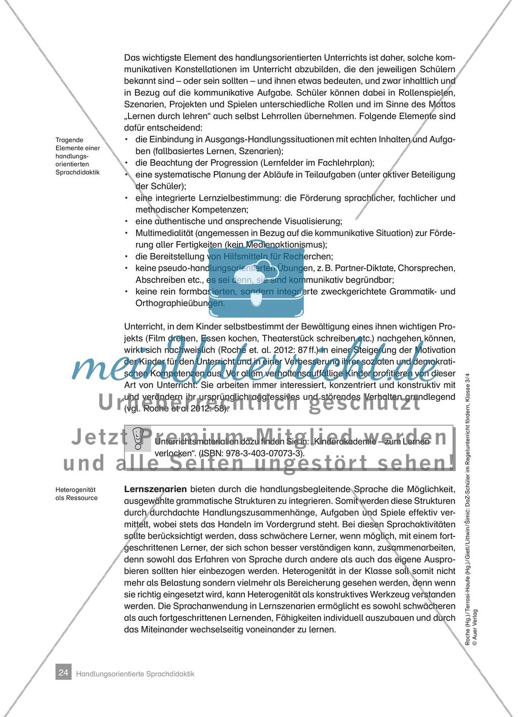 Handlungsorientierte Sprachdidaktik Preview 2