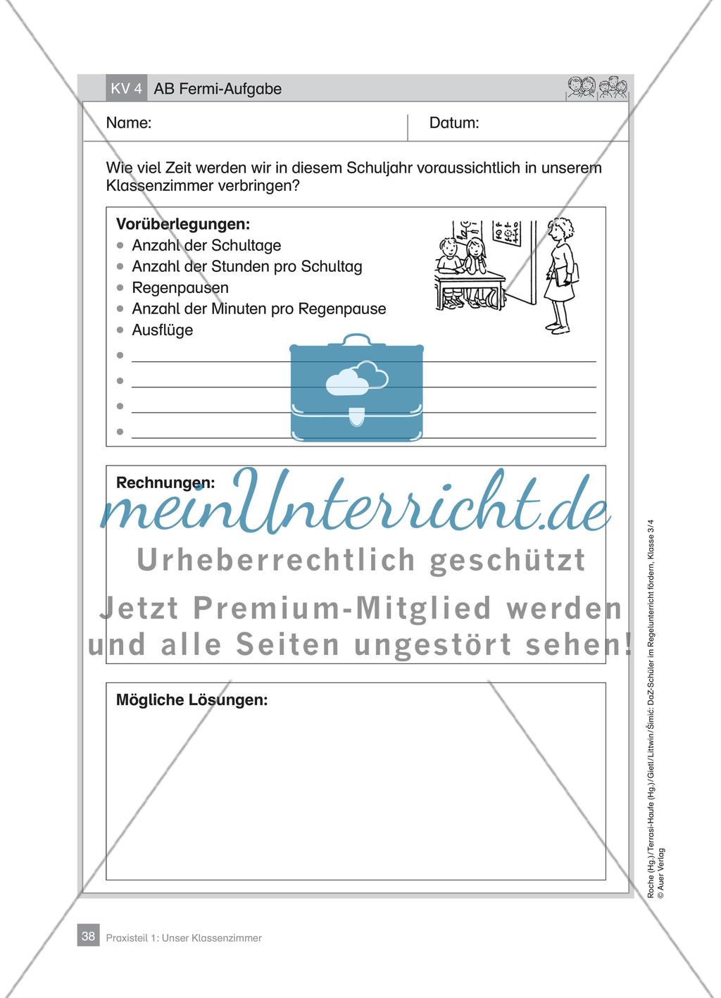 Praxisteil – Unser Klassenzimmer Preview 10