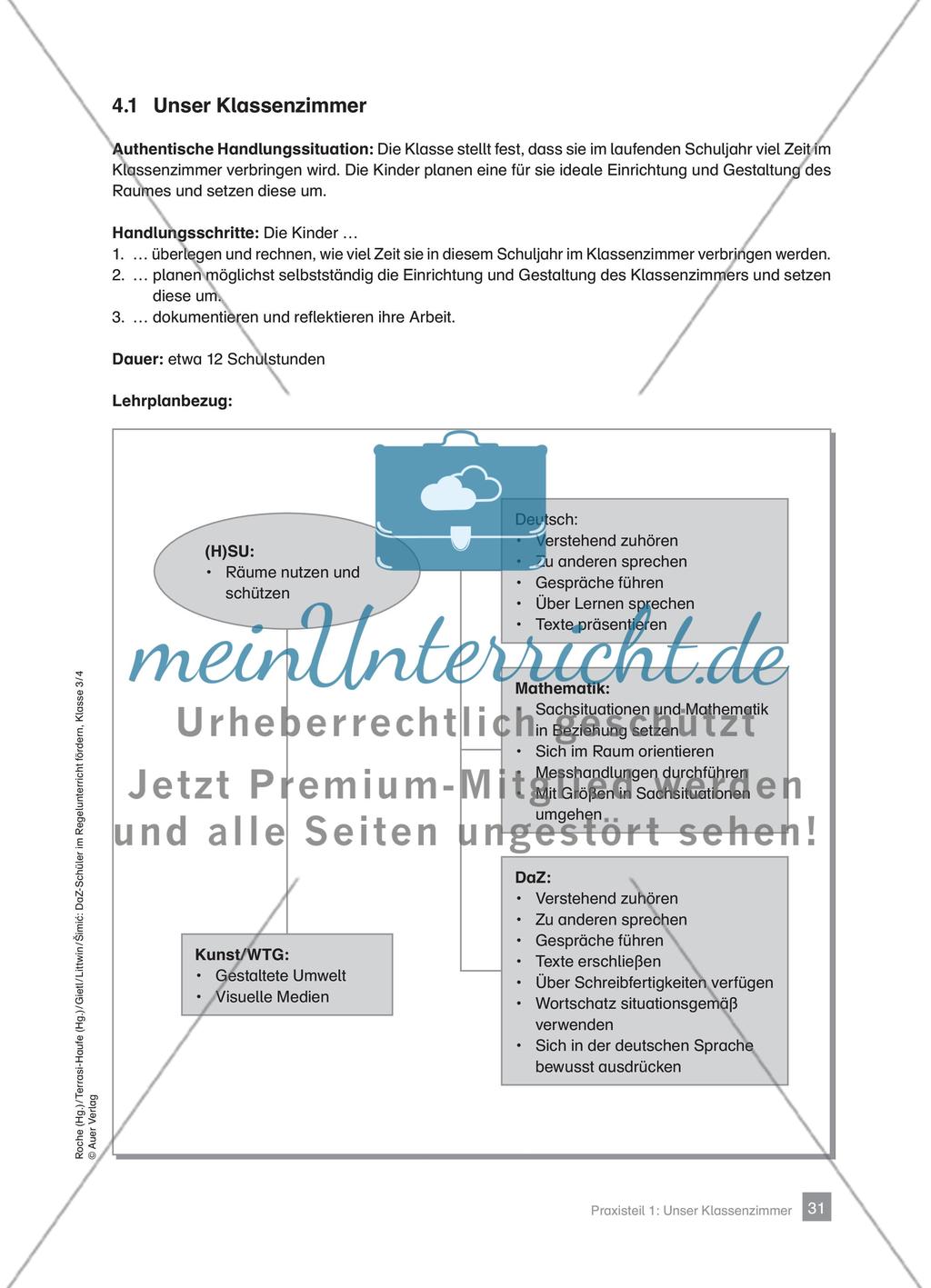 Praxisteil – Unser Klassenzimmer Preview 3