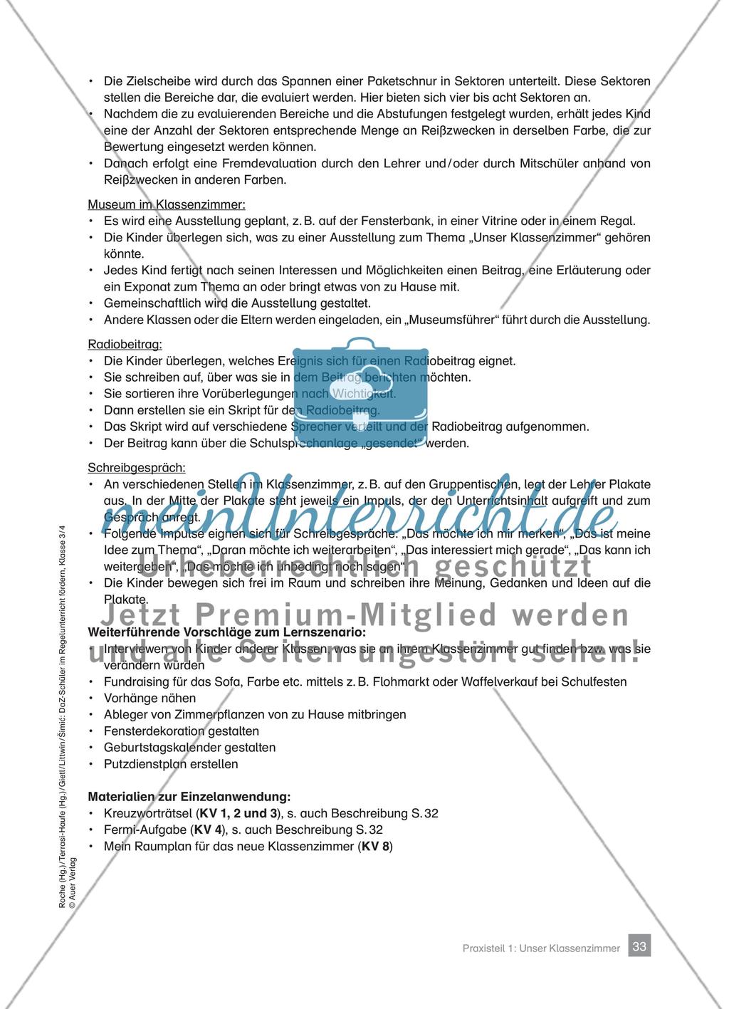 Praxisteil – Unser Klassenzimmer Preview 5