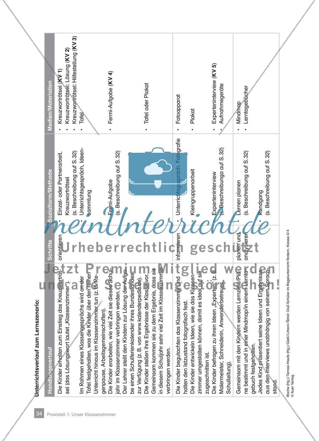 Praxisteil – Unser Klassenzimmer Preview 6