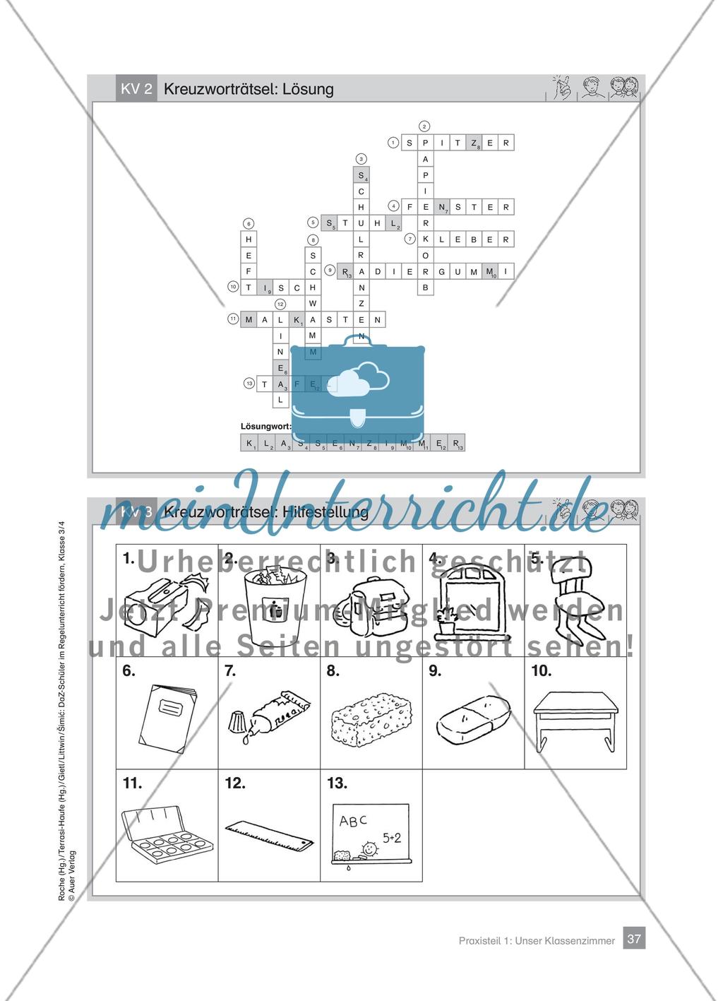 Praxisteil – Unser Klassenzimmer Preview 9