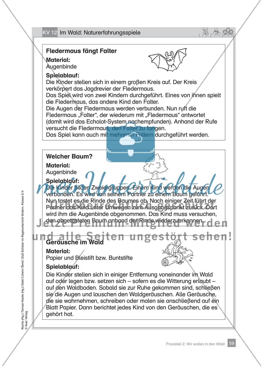 Praxisteil – Wir wollen in den Wald Preview 17