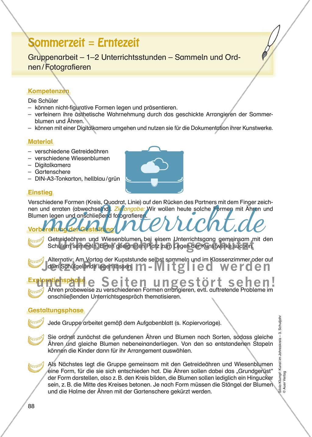 Sommerzeit = Erntezeit Preview 1