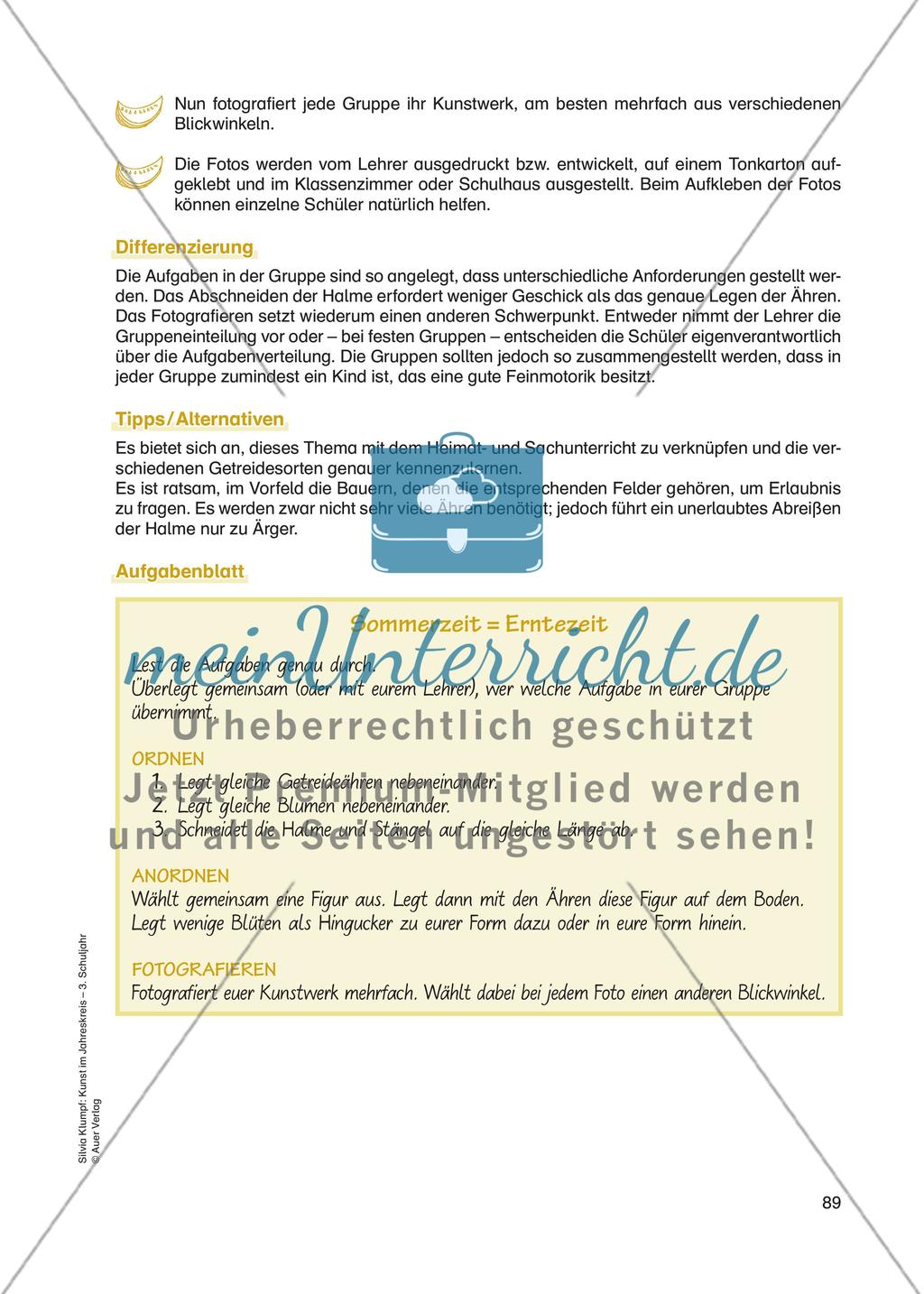 Sommerzeit = Erntezeit Preview 2