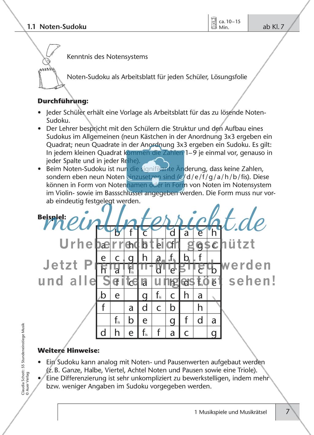 Musikspiele und Musikrätsel Preview 1