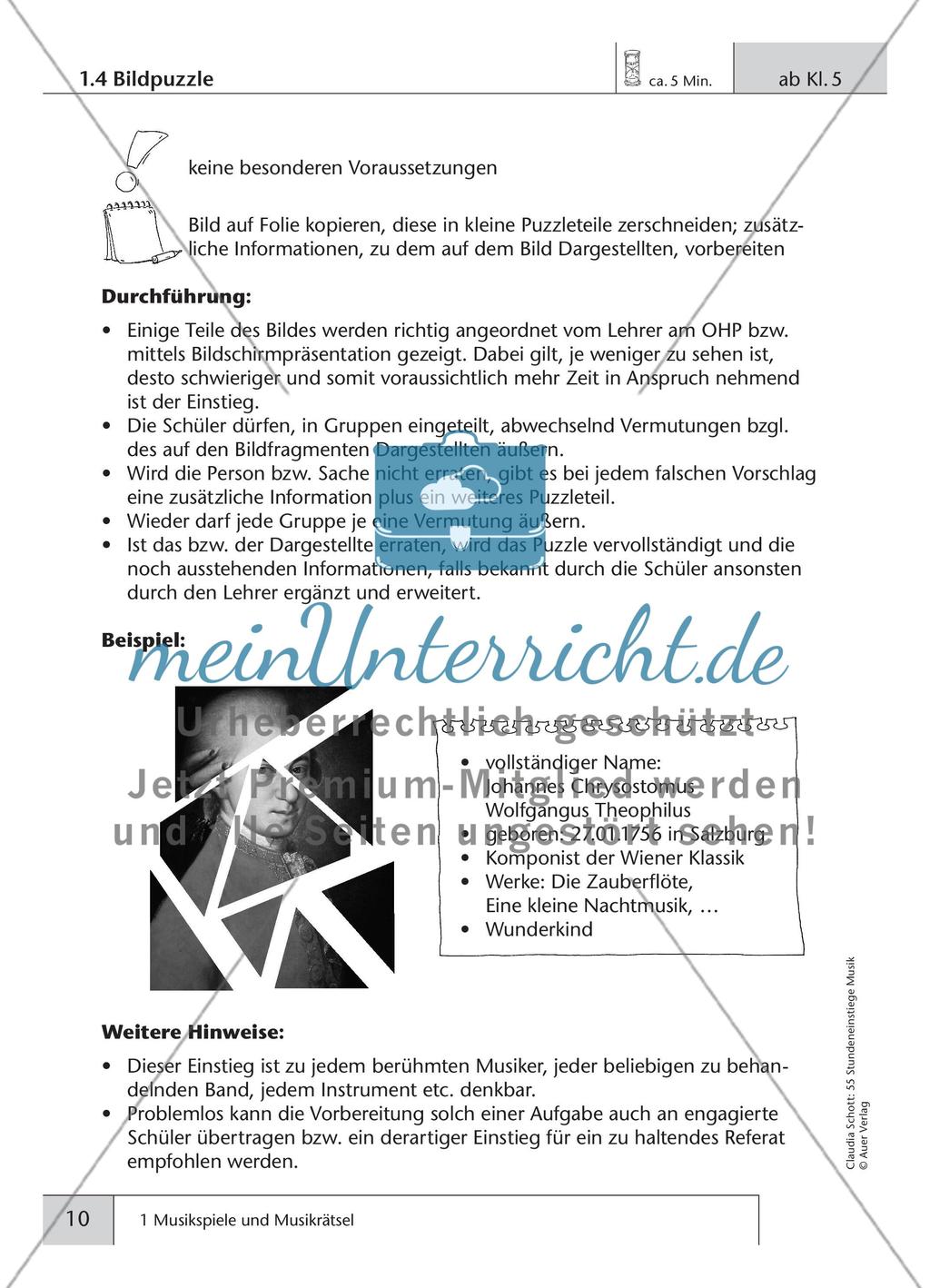 Musikspiele und Musikrätsel Preview 4