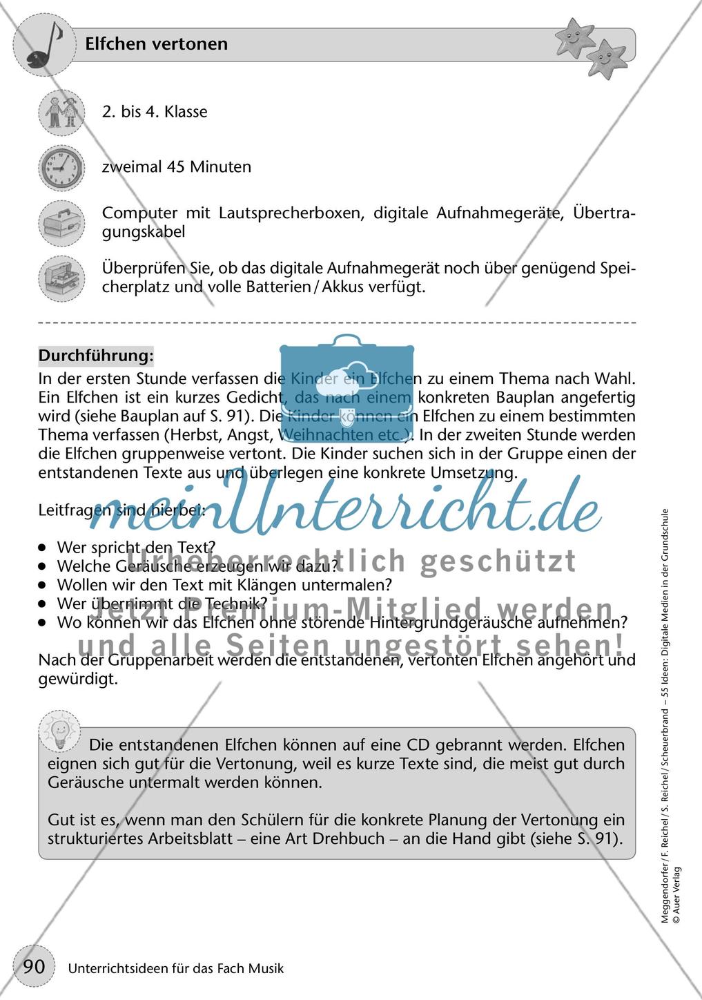 Unterrichtsideen für das Fach Musik Preview 3