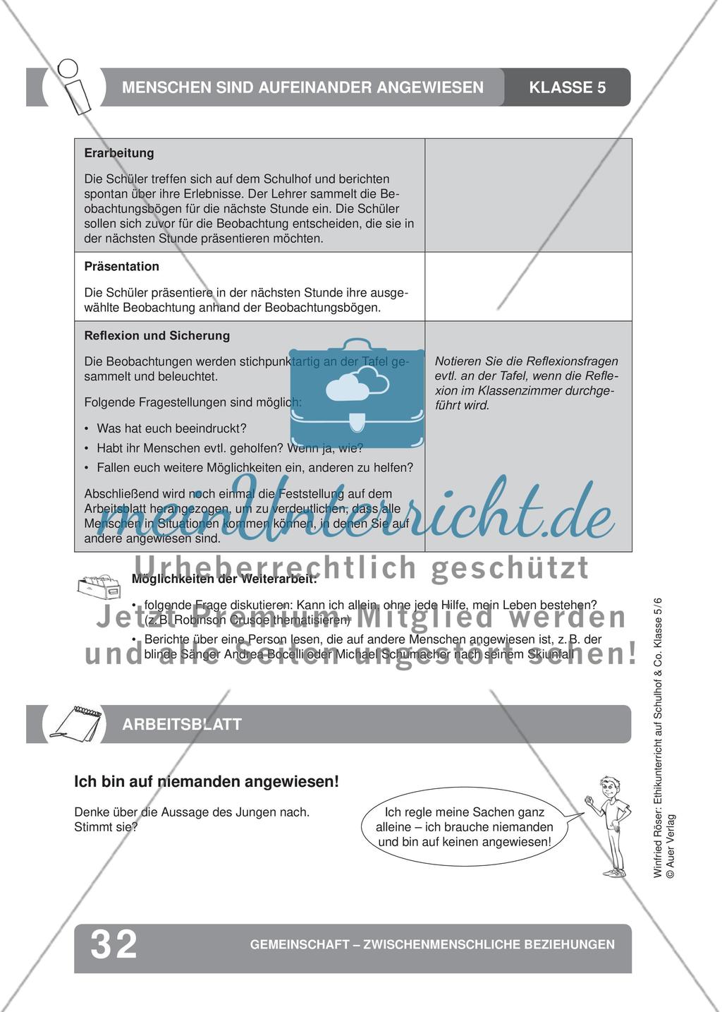 Gemeinschaft – Zwischenmenschliche Beziehungen Preview 4