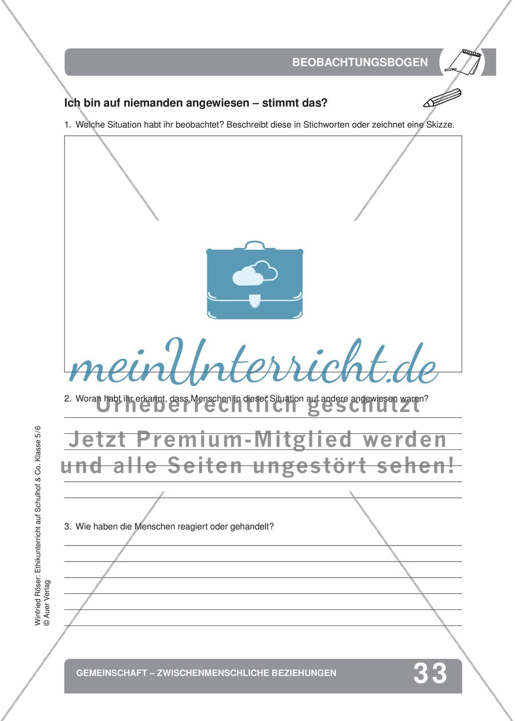 Gemeinschaft – Zwischenmenschliche Beziehungen Preview 5