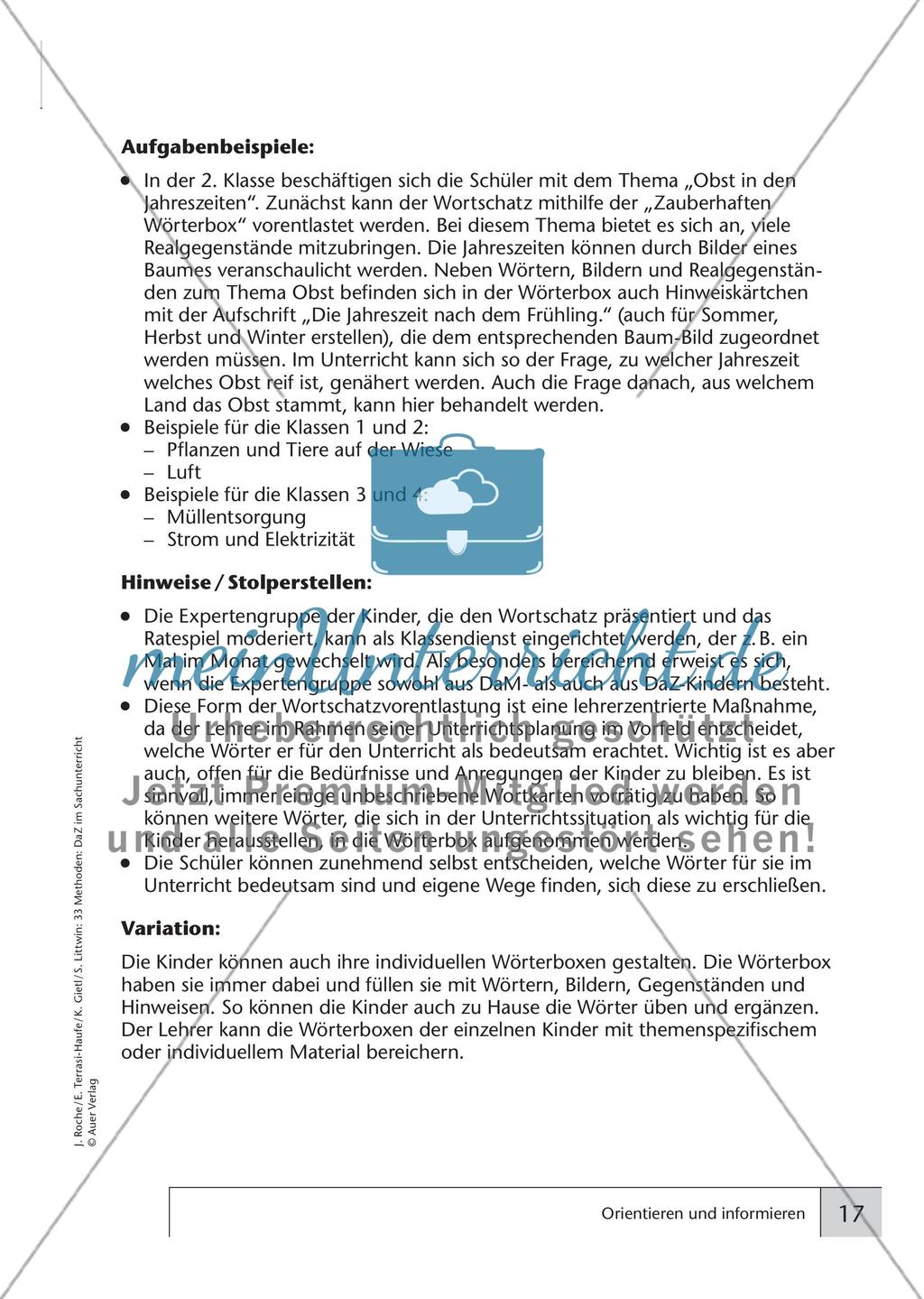 Orientieren und informieren Preview 11
