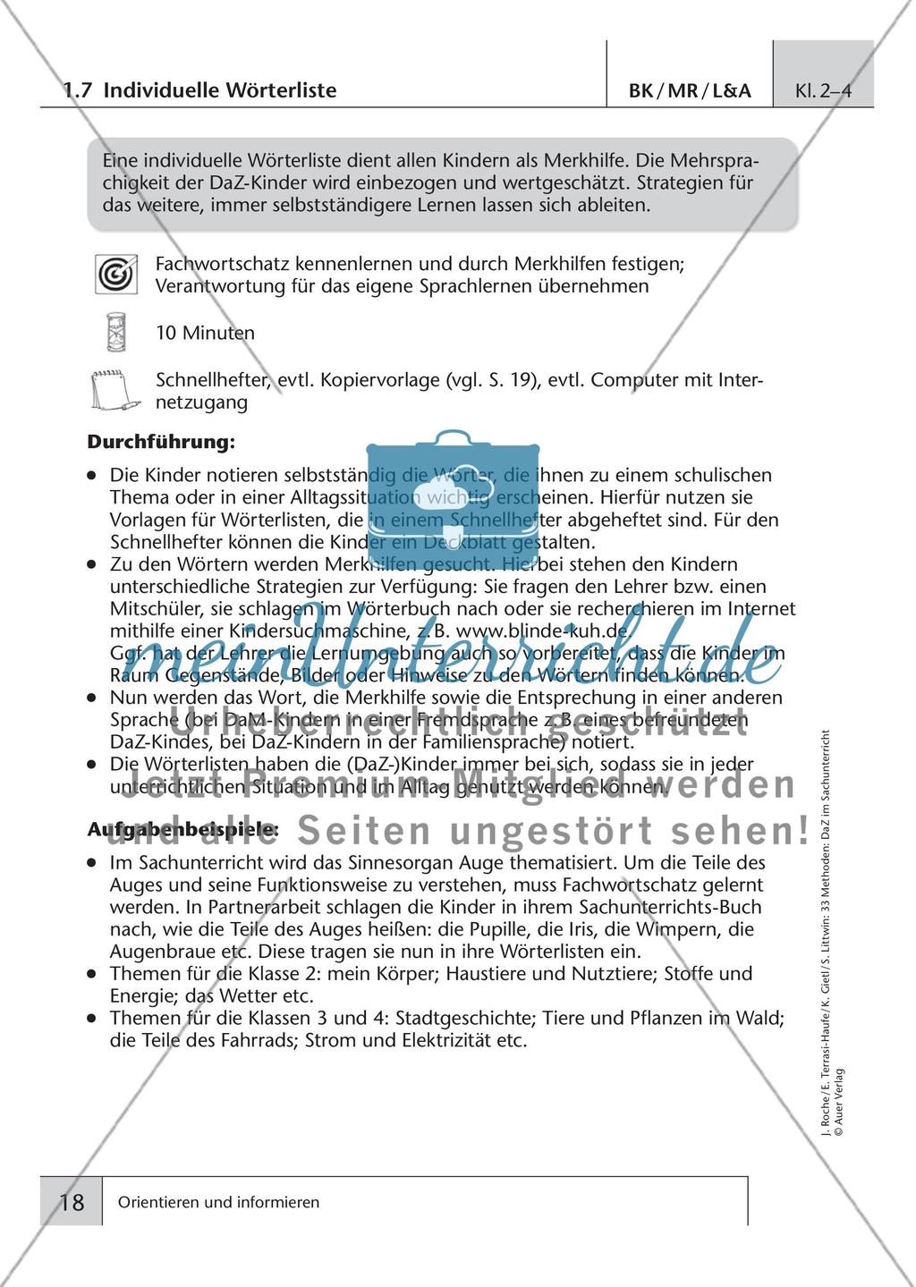 Orientieren und informieren Preview 12