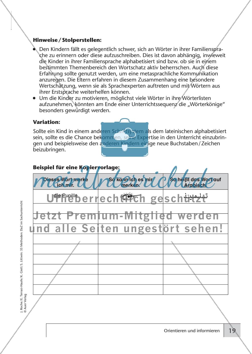 Orientieren und informieren Preview 13
