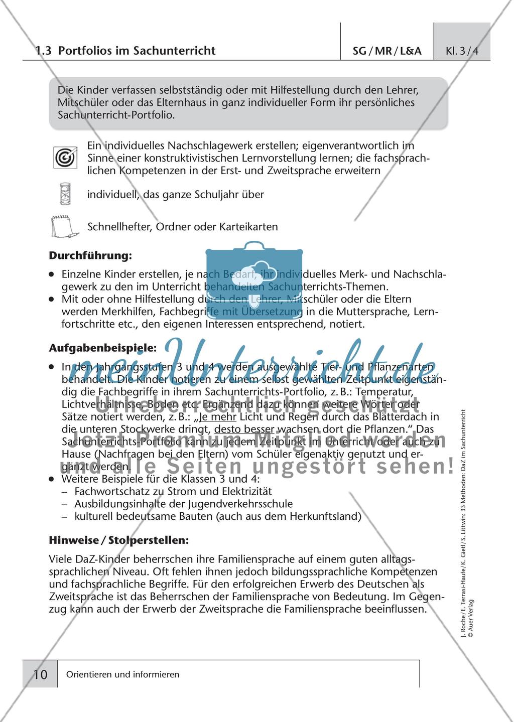 Orientieren und informieren Preview 4