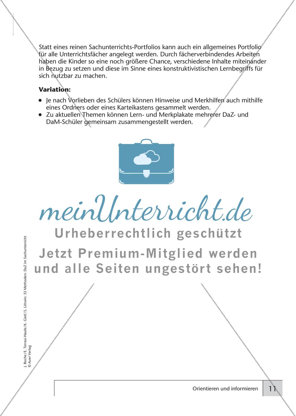 Orientieren und informieren Preview 5