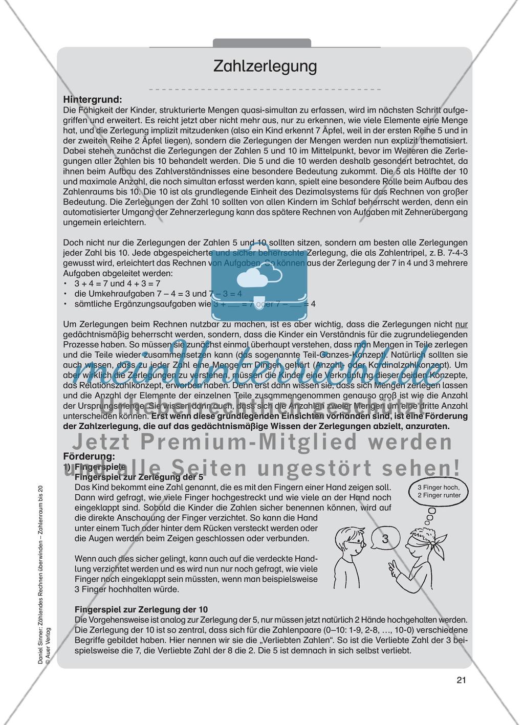 Zahlzerlegung – Teil 1 Preview 1