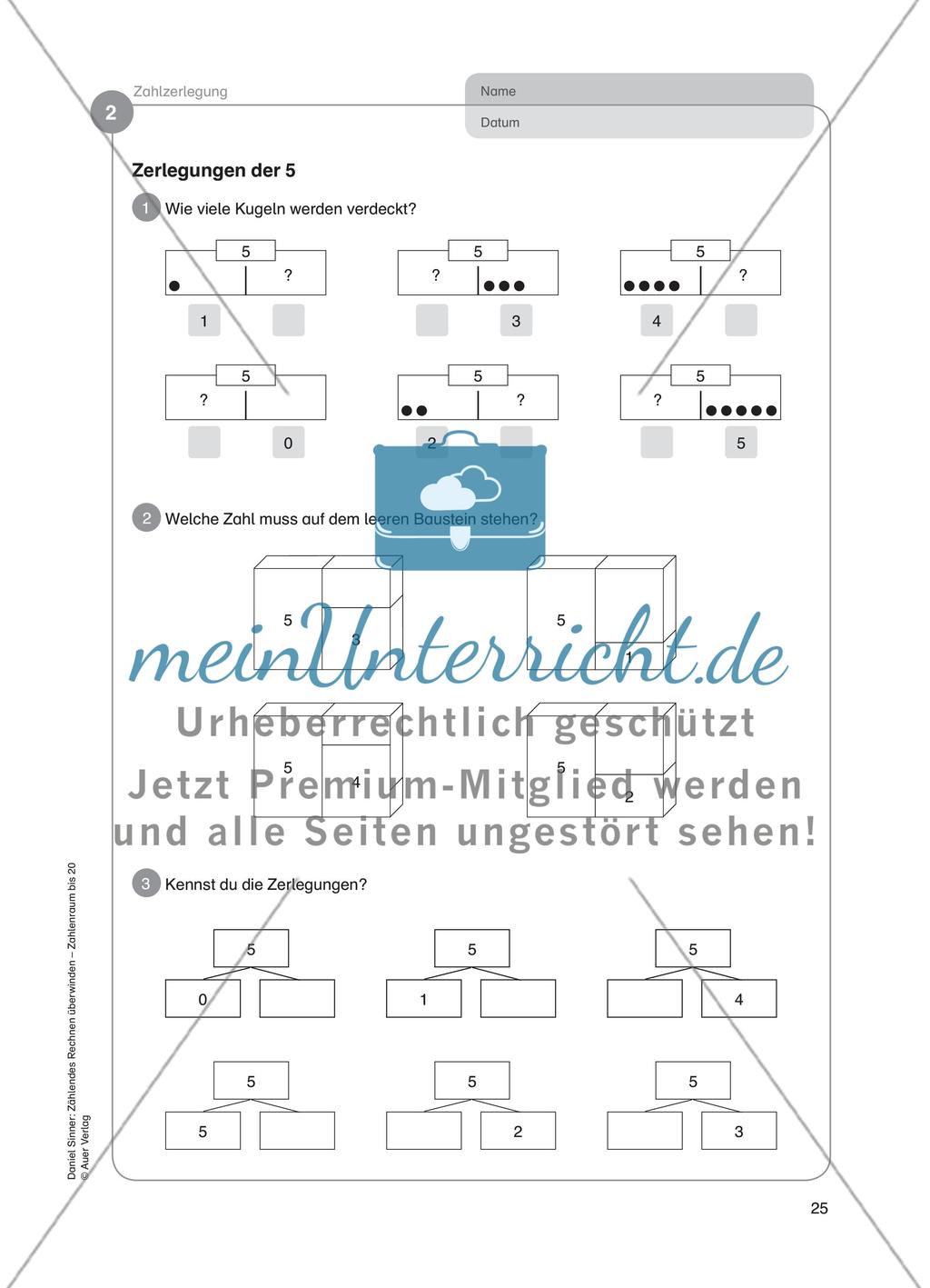 Zahlzerlegung – Teil 1 Preview 5