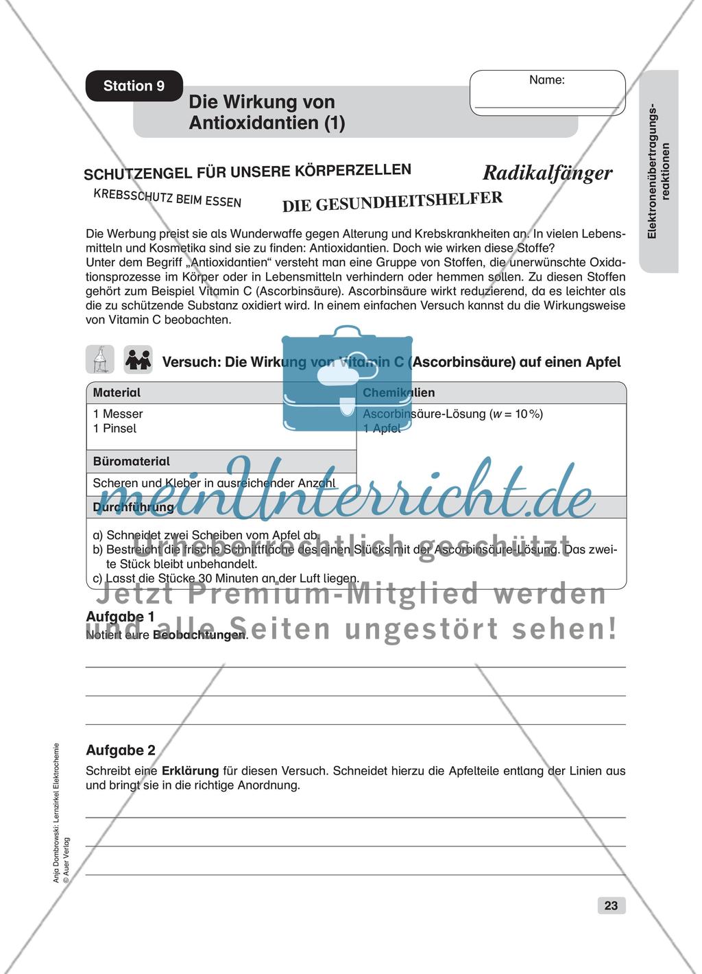 Elektronenübertragungsreaktionen Preview 15